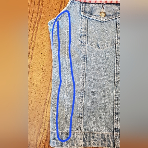 1990s Bill Blass Denim Vest with Colorful Embroidery - Picture 9 of 9